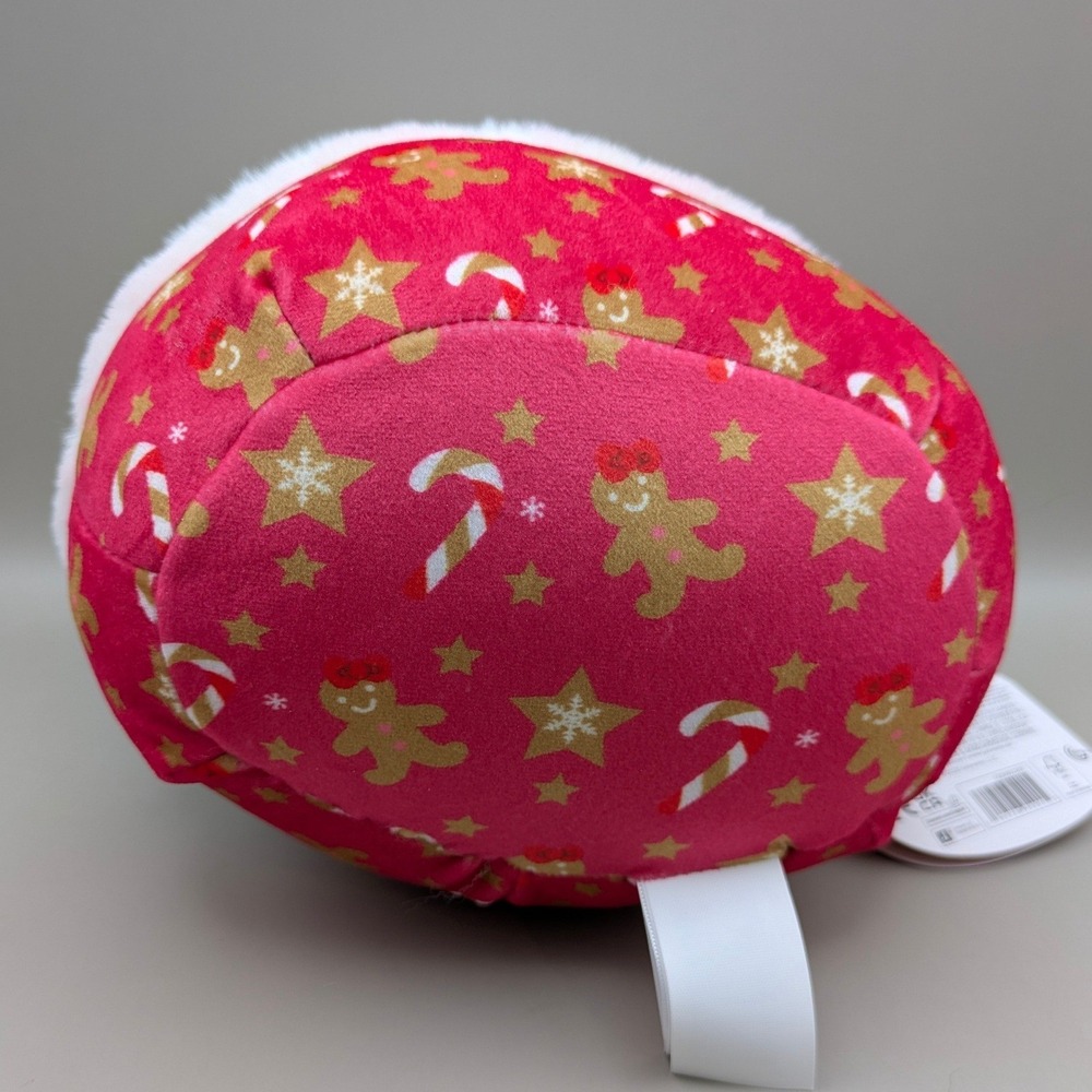 Hello Kitty Sanrio‎ 8" Squishmallow Gingerbread Christmas Plush With Hanging Tag - Picture 5 of 8